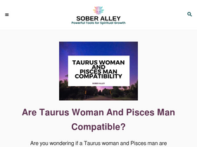 'soberalley.com' screenshot