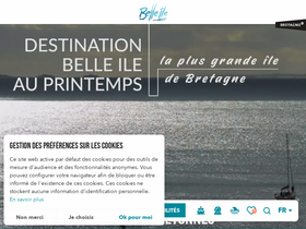 'belle-ile.com' screenshot