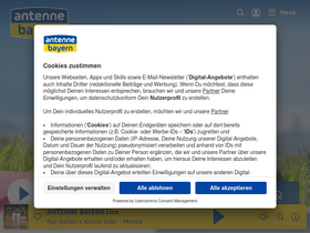 'antenne.de' screenshot