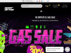 'overdrive.cl' screenshot