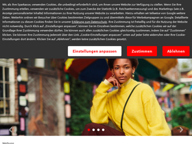 'sparkasse-beckum.de' screenshot