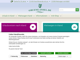 'gruene-insel.de' screenshot