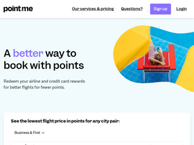 'point.me' screenshot