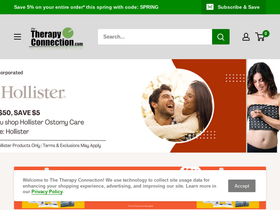 the-therapyconnection.com homepage screenshot