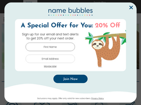 namebubbles.com