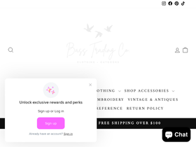 basstradingcompany.com homepage screenshot