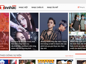 'tinnhac.com' screenshot