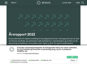 'enova.no' screenshot