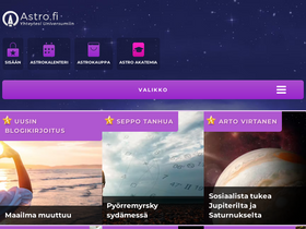 'astro.fi' screenshot
