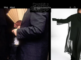 parisfashionweekjournal.com homepage screenshot