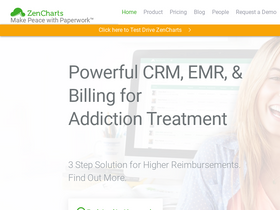 'zencharts.com' screenshot