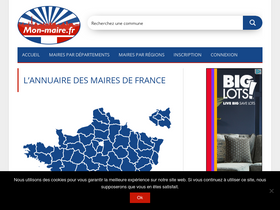 'mon-maire.fr' screenshot