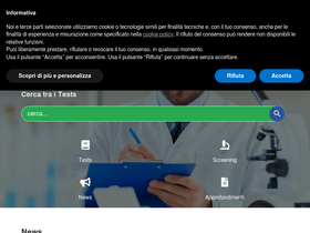 'labtestsonline.it' screenshot