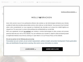'mollybracken.com' screenshot
