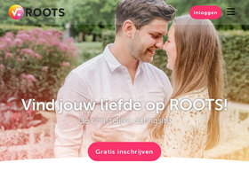 'rootsdating.nl' screenshot