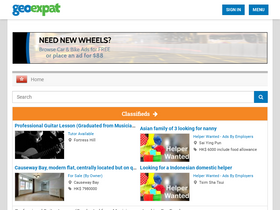 'geoexpat.com' screenshot