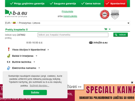 'b-a.eu' screenshot