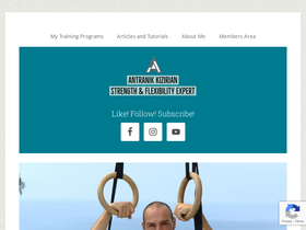 'antranik.org' screenshot