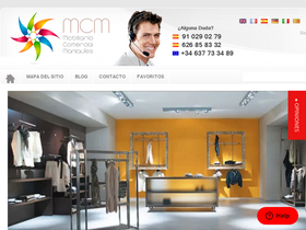 'mobiliariocomercialmaniquies.com' screenshot