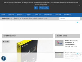 'overclockers.com' screenshot