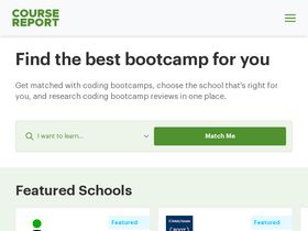 'coursereport.com' screenshot