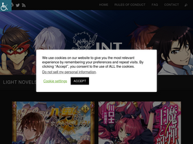 'infinitenoveltranslations.net' screenshot