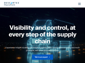 'macropoint.com' screenshot