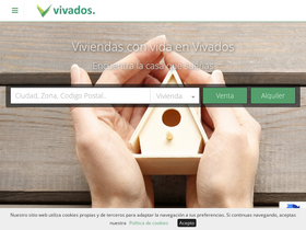 'vivados.es' screenshot