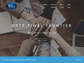 'npteff.com' screenshot