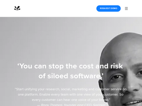 'sprinklr.com' screenshot