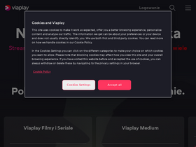 'viaplay.pl' screenshot