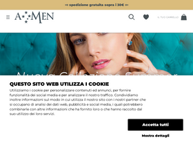 'amenshop.it' screenshot