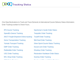 'tracking-status.com' screenshot