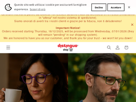 distinguoshop website screenshot