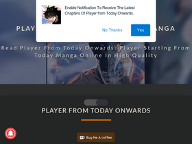 'playerfromtodayonwards.com' screenshot