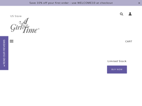agirlforalltime.com homepage screenshot