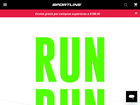 'sportline.com.sv' screenshot