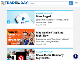 'mtatradeoftheday.com' screenshot