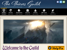 'thievesguild.cc' screenshot