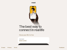 'meet.com' screenshot