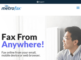 'metrofax.com' screenshot