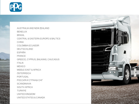 'ppgrefinish.com' screenshot