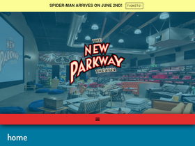 'thenewparkway.com' screenshot
