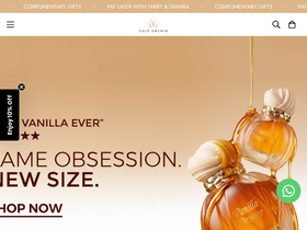 shop-gulforchid.com homepage screenshot