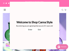 'shopcannastyle.com' screenshot