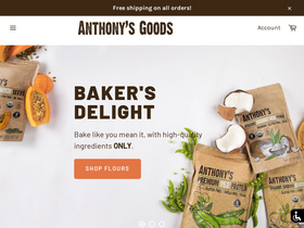 'anthonysgoods.com' screenshot