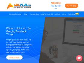 'adsplus.vn' screenshot