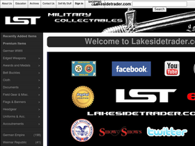 'lakesidetrader.com' screenshot