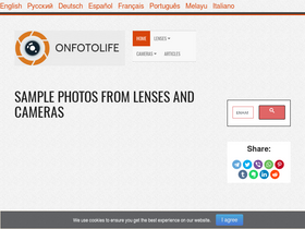 'onfotolife.com' screenshot