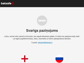 'betsafe.lv' screenshot